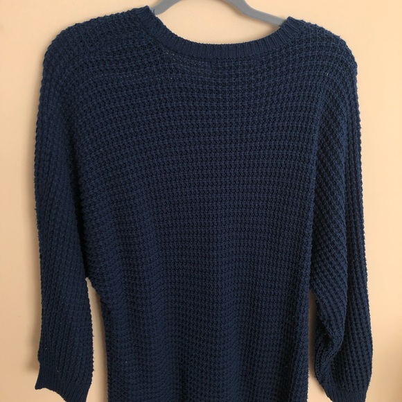 Forever 21 blue oversized sweater - Picture 2 of 2